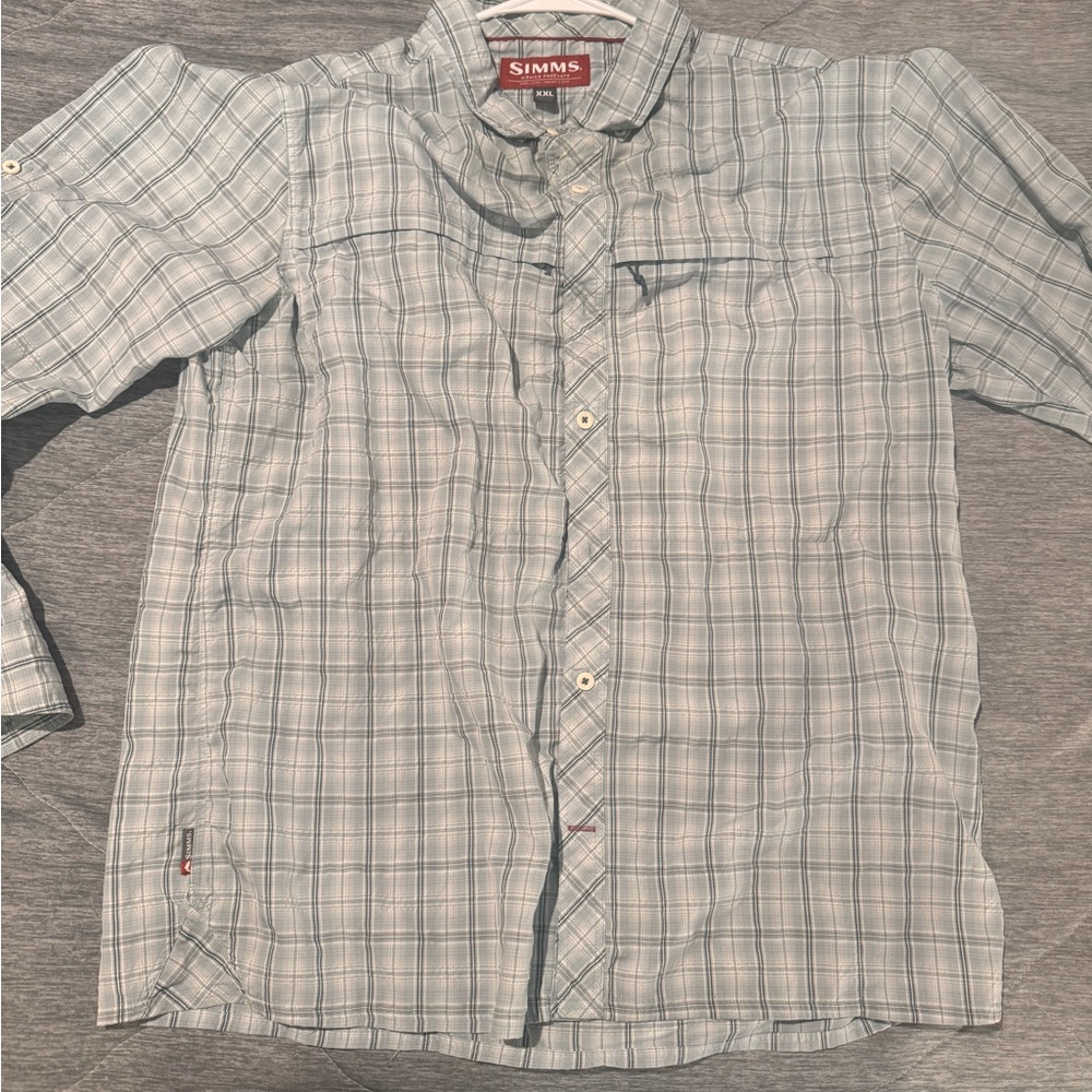 Simms fishing shirt